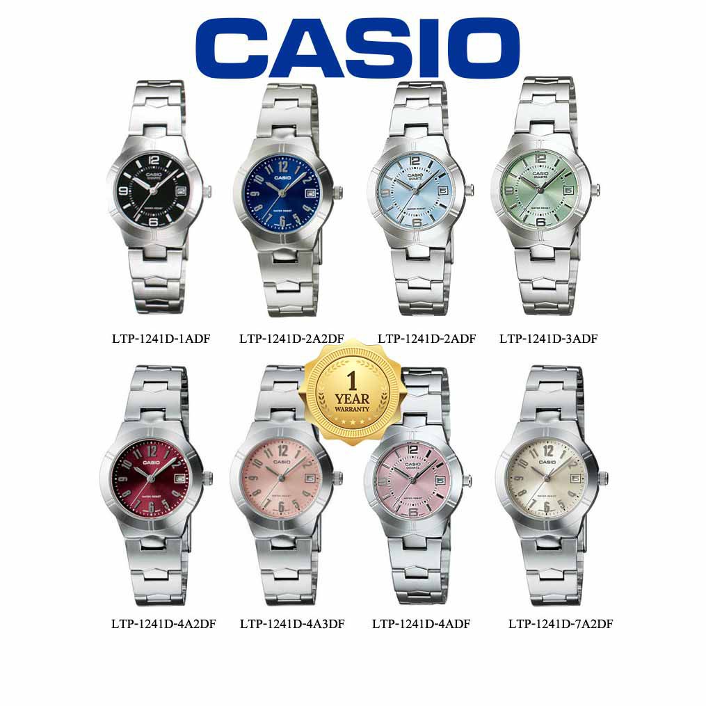 Casio Standard Ltp V001l 1b Jam Tangan Wanita Strap 