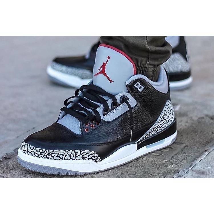 Nike Air Jordan 3 Black Cement AJ3 