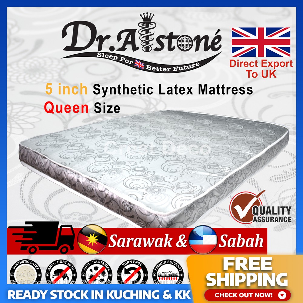 [ Ready Stock Kuching] Dr.Alstone 5 inch Synthetic Latex Mattress Tilam