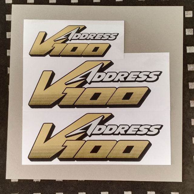 Suzuki Address V100 Body Stiker Japan Design