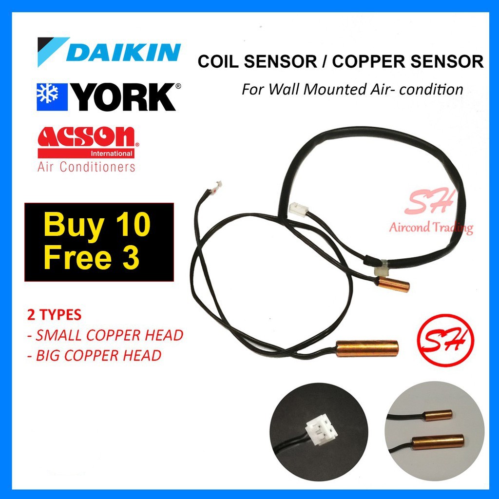 DAIKIN COIL SENSOR/COPPER SENSOR WALL MOUNTED COIL/COPPER SENSOR WALL