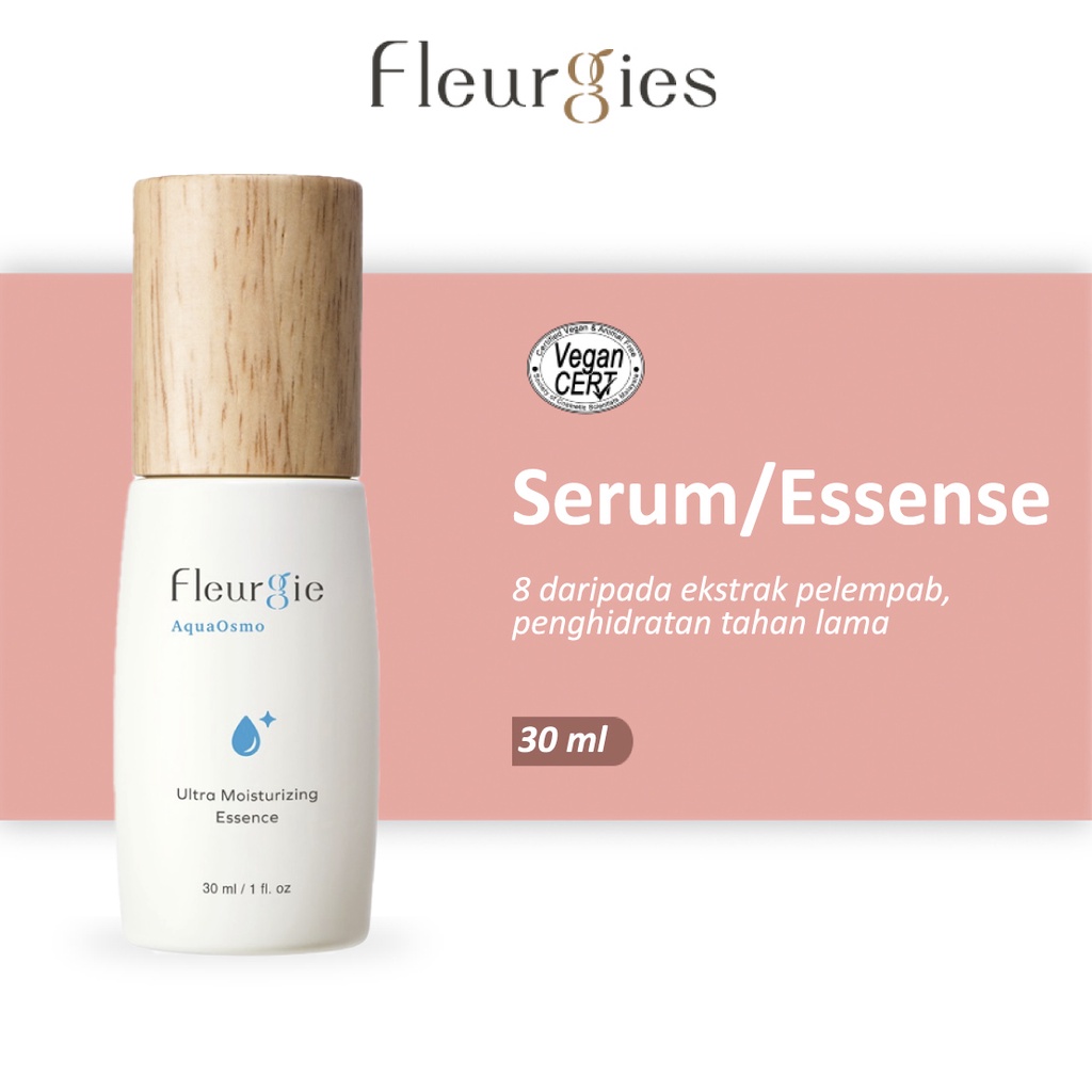 [Serum / Essence] Fleurgies Essence Pelembap Ultra (30ml) || Fleurgies Ultra Moisturizing Essence (30ml)