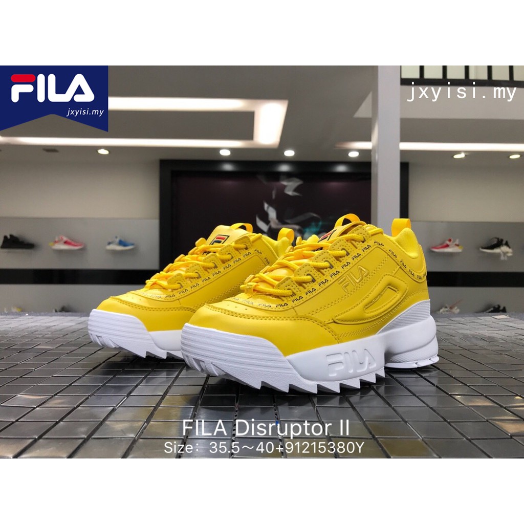 fila disruptor 2 womens yellow