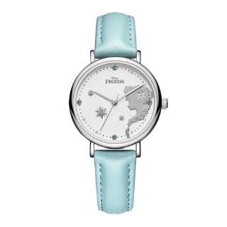 Disney Frozen Princess Series Elsa Snow Trendy Luxury Children Watches Kids Girl Love Noble Quartz Watch Student Clock Time Gift Shopee Malaysia
