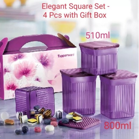 Tupperware Elegant Square Set ~ Full Set OR Loose