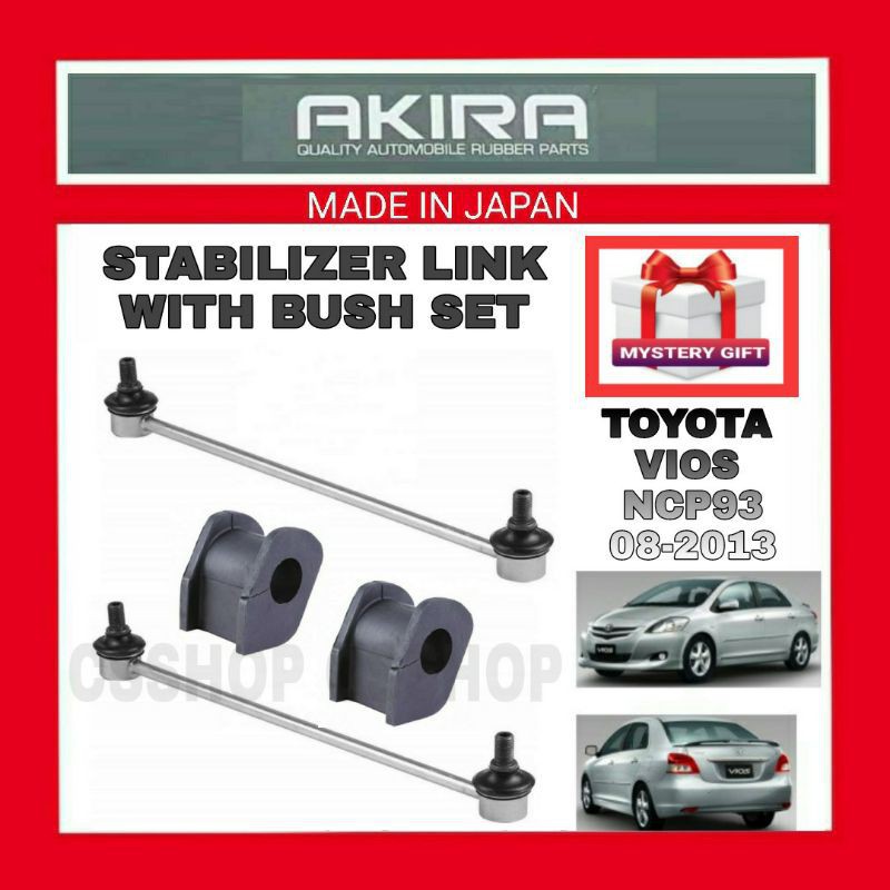 TOYOTA VIOS NCP93 STABILIZER LINK AND BUSH SET SUSPENSION KIT SET Shopee Malaysia