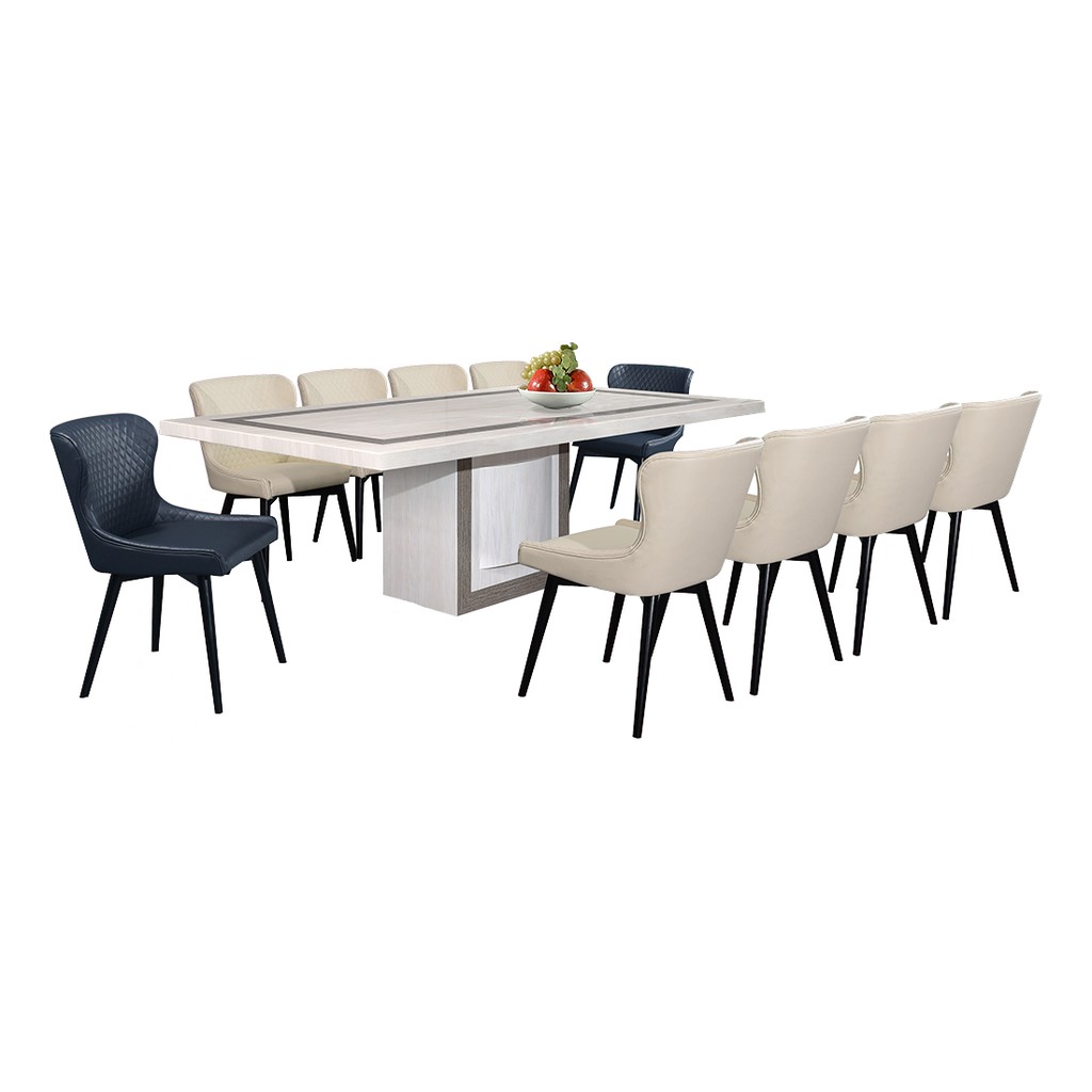 NL MTX65E 1607 7 Luxury Design Marble Dining Table 1 10 Shopee Malaysia