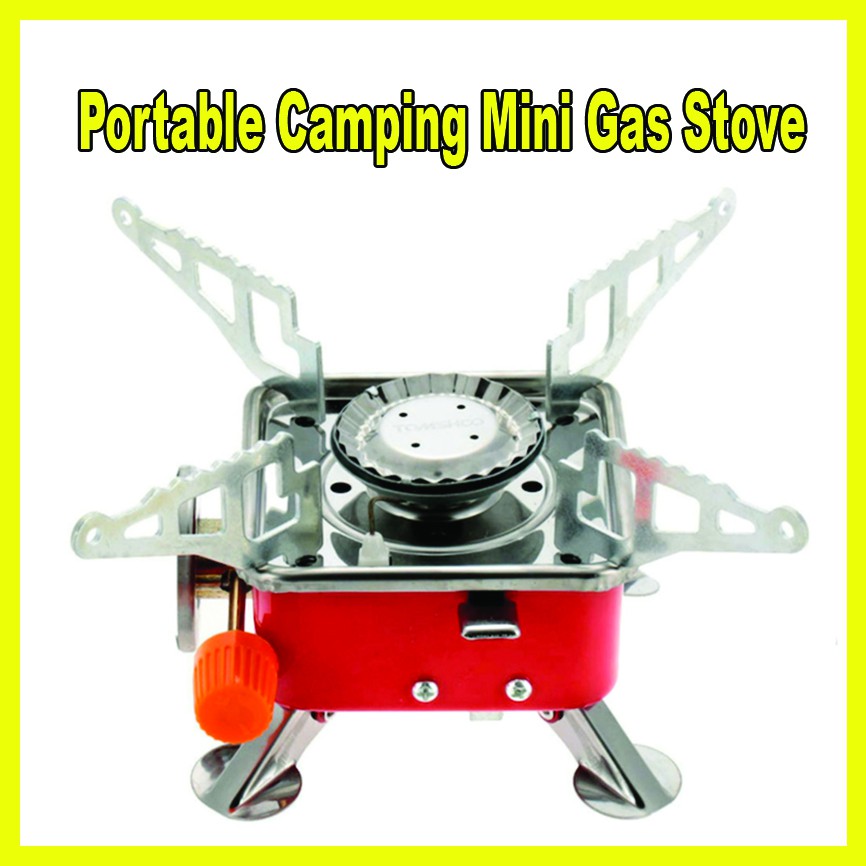 Camping Portable Mini Gas Stove Camping Stove Burner Portable Card Type Stove Outdoor Picnic Gas Stove