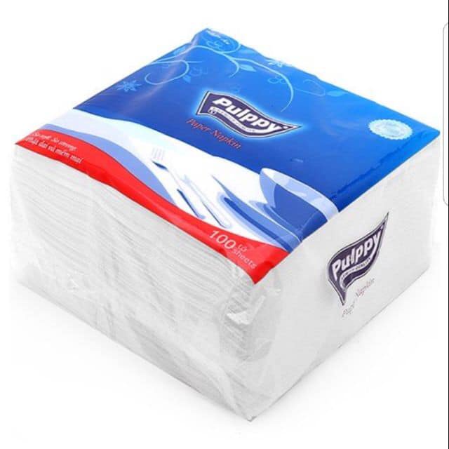 Pulppy 100 SHEETs square tissue paper | Shopee Malaysia