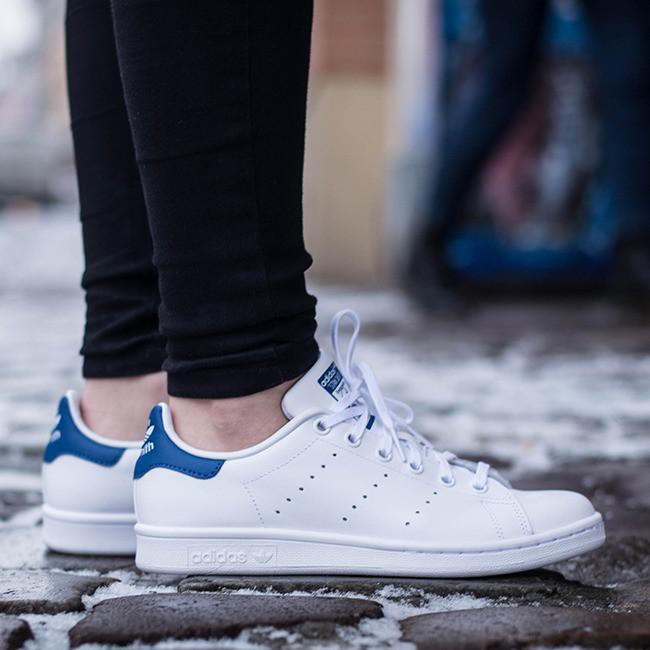 Of God Changeable Pub Adidas Stan Smith "White/Royal Blue"-S74778 | Shopee Malaysia