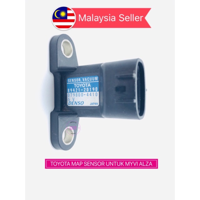 (USED) MAP SENSOR TOYOTA FIT PERODUA ALZA MYVI PERFORMANCE PARTS DENSO