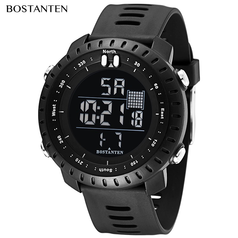 BOSTANTEN Men s Waterproof Digital Sport Wrist Watch BOSTANTEN Men s Waterproof Digital Sport Wrist Watch