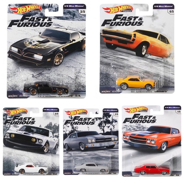 hot wheels fast furious 2019