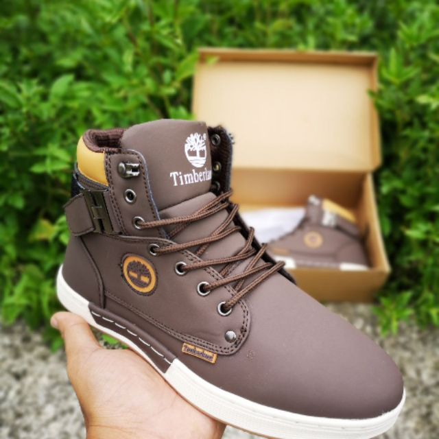 timberland high cut boots