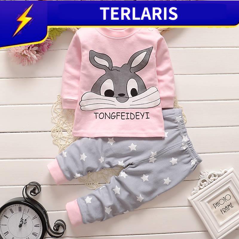Ready Stock 66 120cm Baju Baby Newborn Baju Baby Boy Baju Baby Girl Set New Born Seluar Dalam Kapas Kanak Kanak Untuk Lelaki Dan Wanita Pakaian Bayi Kapas Musim Luruh Celana Panjang Bayi Dan Piyama