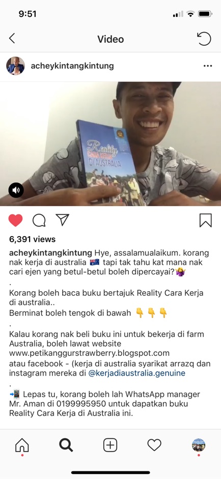 Buku Reality Cara Kerja Di Australia Shopee Malaysia