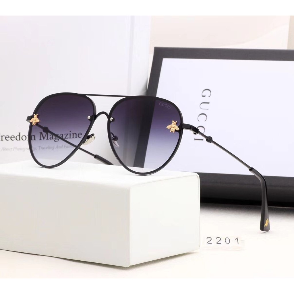 gucci shades with bee