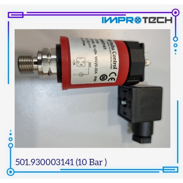 HUBA CONTROL PRESSURE TRANSMITTER (10BAR, 16BAR, 25BAR) 501.930003141