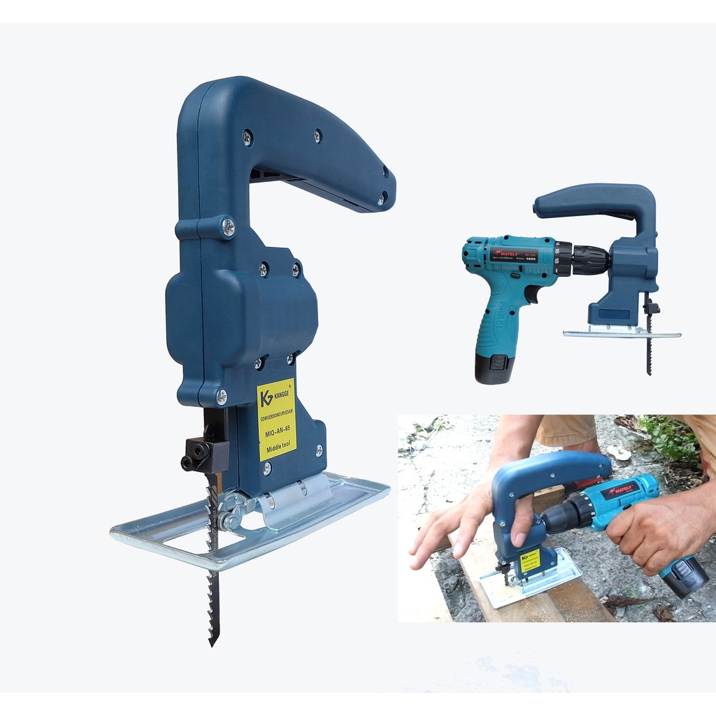 Jig Saw Adpater Jigsaw Head Adapter for Electric and Cordless Drill