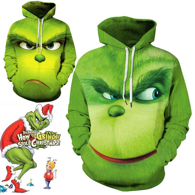green monster hoodie