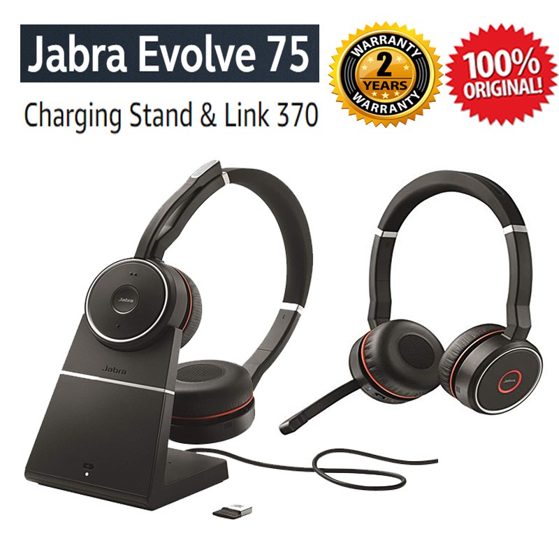 jabra evolve 75 with stand