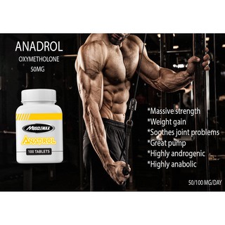 Pharma Gainz Anadrol-50 100Tabs x 50mg Ubat Besarkan Otot 