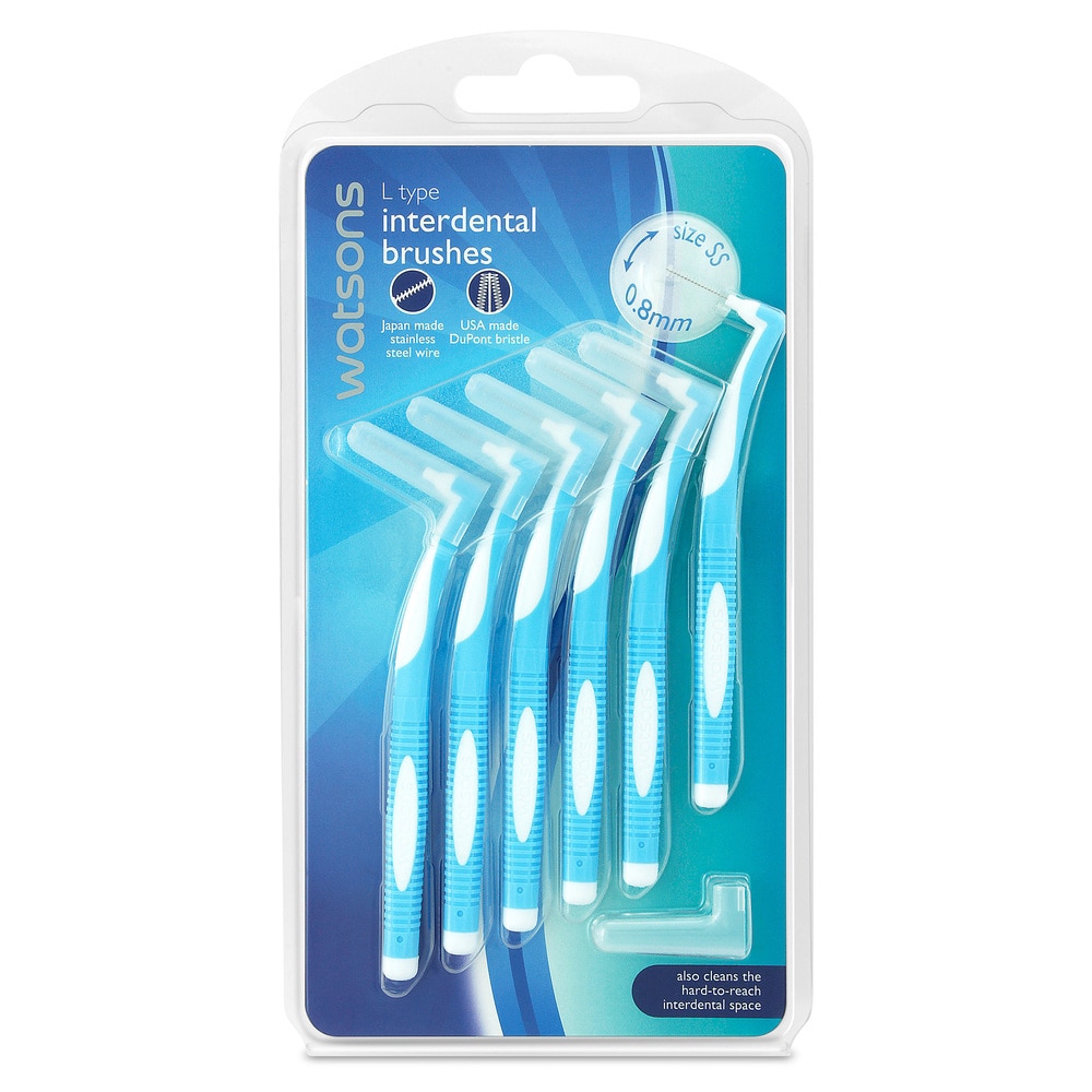 Watsons L Type Interdental Brushes (6s) Shopee Malaysia