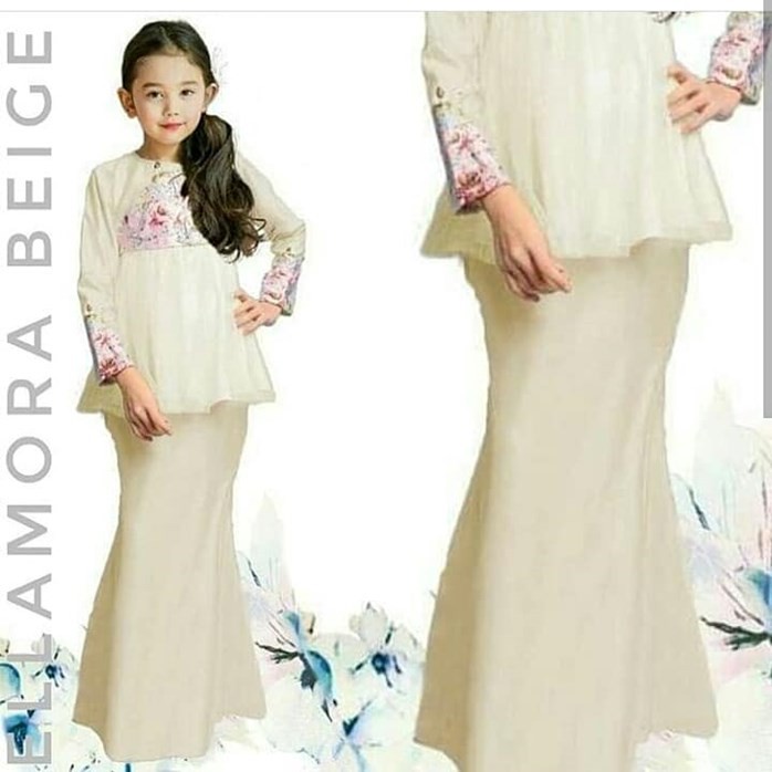 25 Inspirasi Keren Baju Kurung Moden Peplum Untuk Kanak Kanak Kelly Lilmer
