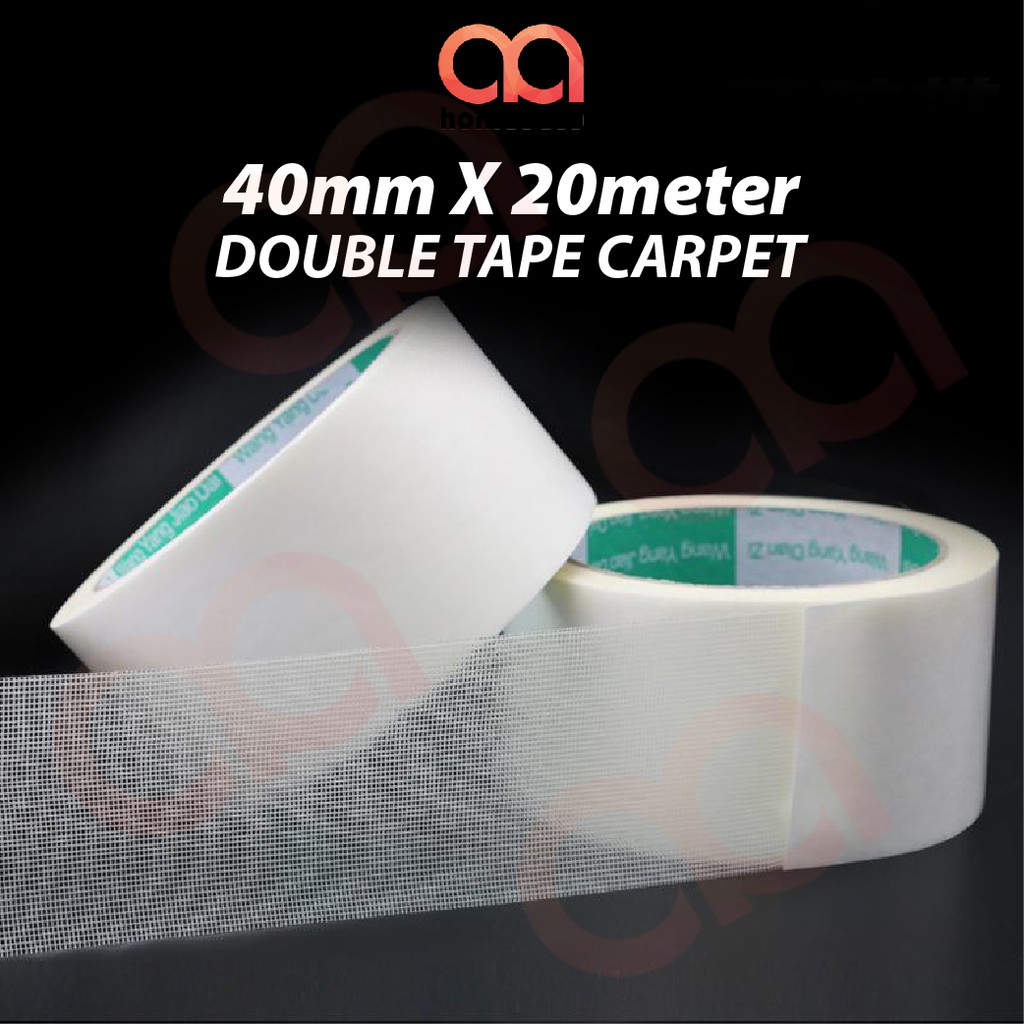 Tape Carpet 40mm X 20m Double Sided, Tape For Rugs