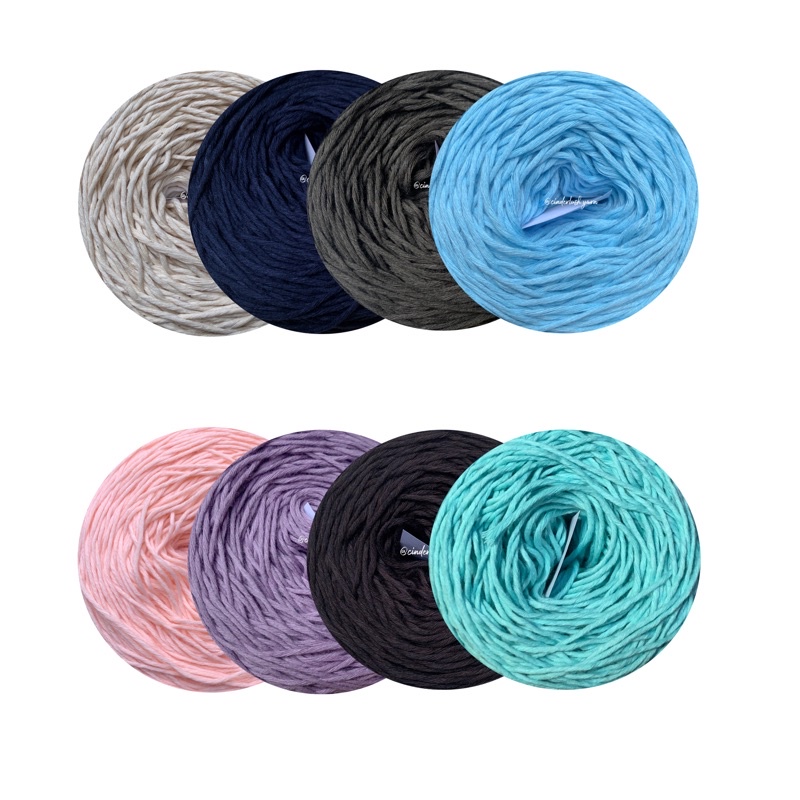 KATUN Soft cotton Knitting Yarn (cotton) combed polos/solid color big ...