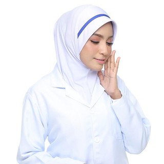 Buy TUDUNG JURURAWAT MASYARAKAT/NURSE LINE PURPLE  SeeTracker 