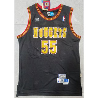 【3 styles】NBA jersey Denver Nuggets No.55 MUTOMBO Retro version and other styles basketball jersey