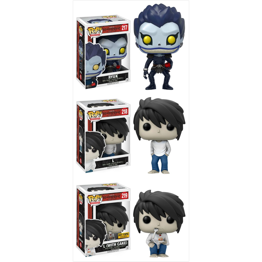 FUNKO POP Death Note Ryuk L Figure Model Toys | Shopee ...