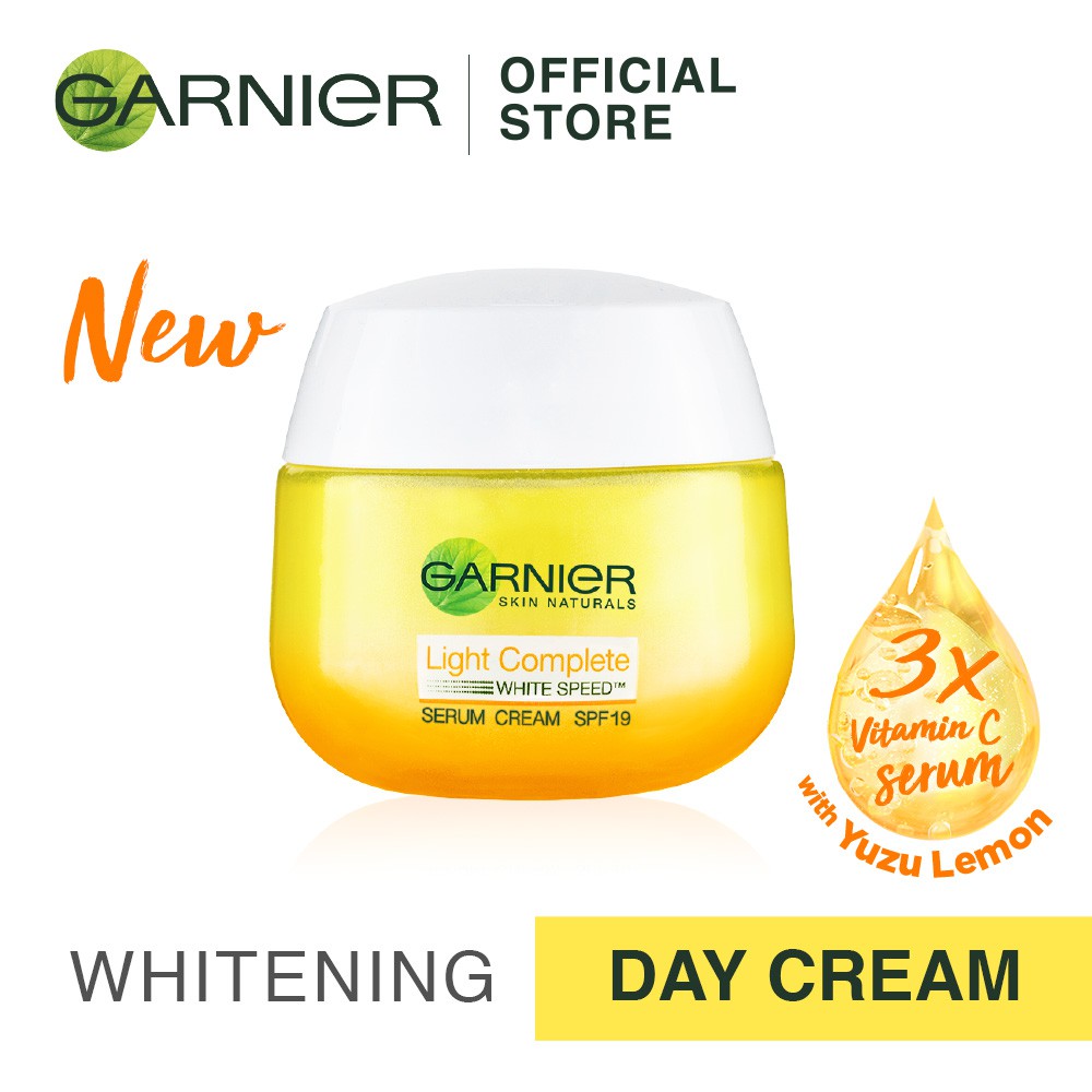 Garnier Light Complete Whitening Serum Day Cream SPF19 / SPF36 50ml