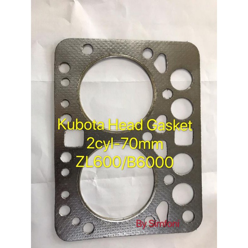 KUBOTA B6000 HEAD GASKET 70mm Shopee Malaysia