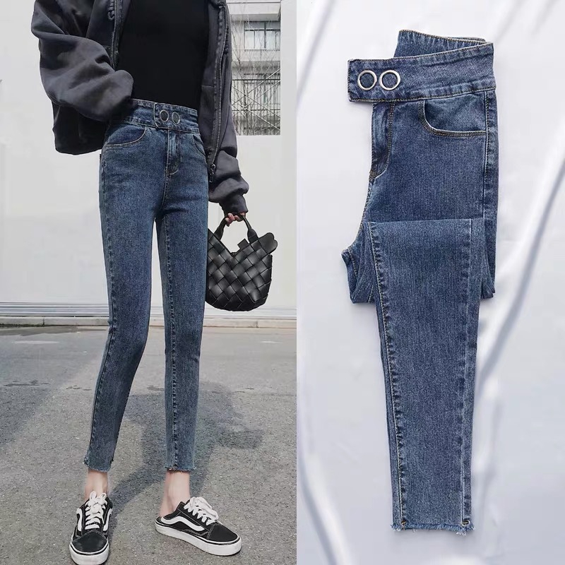 korean denim pants