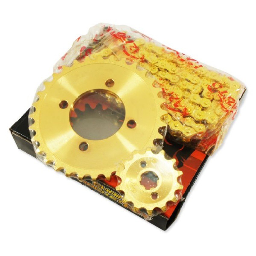 BBB Sprocket Set (Gold) WAVE-125 (420) MSX 14-34-106 KAZITO