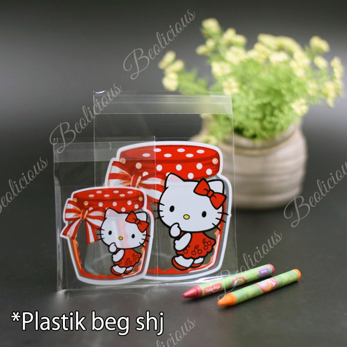 100pcs Hello Kitty Kuih Raya Wrapper, Cookies / Biscuit 