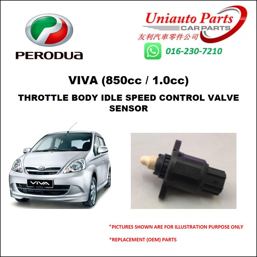 PERODUA VIVA (850cc / 1.0cc)THROTTLE BODY IDLE SPEED 