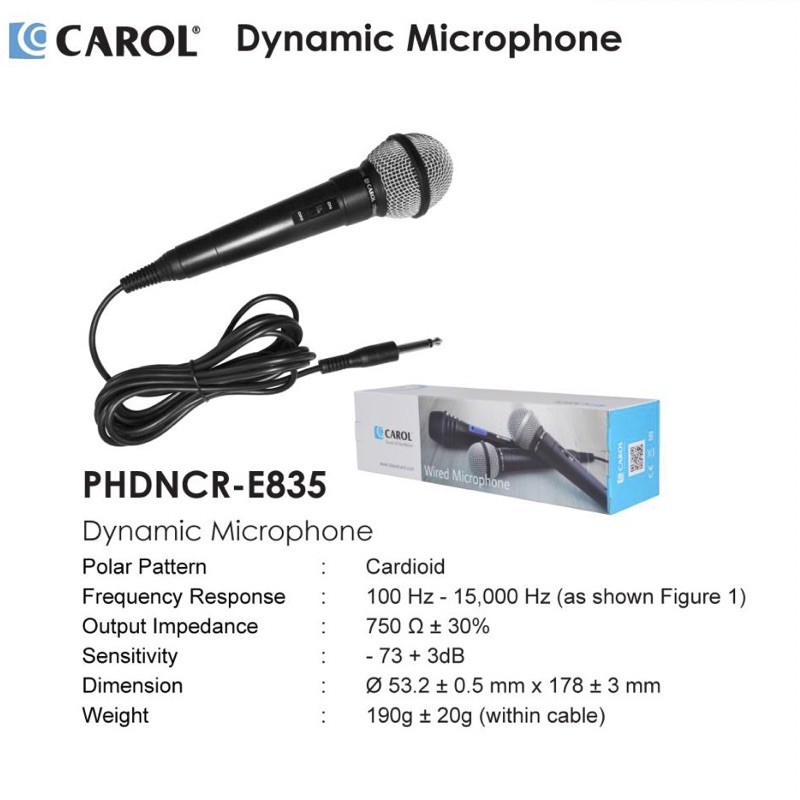 Carol Dynamic Microphone Shopee Malaysia