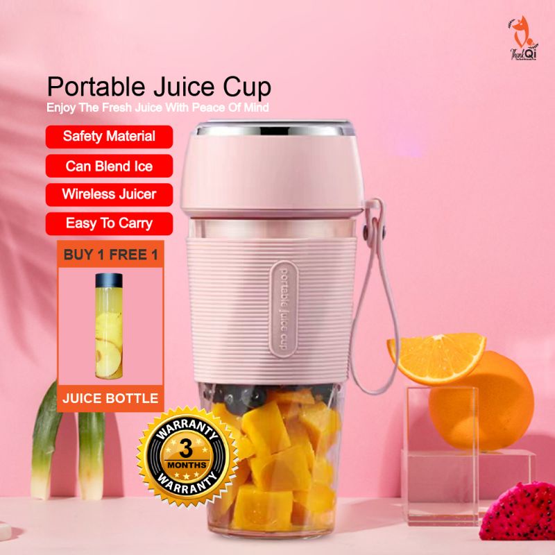 [Ready Stock] Powerful Portable Blender Portable Juicer Bottle Blender