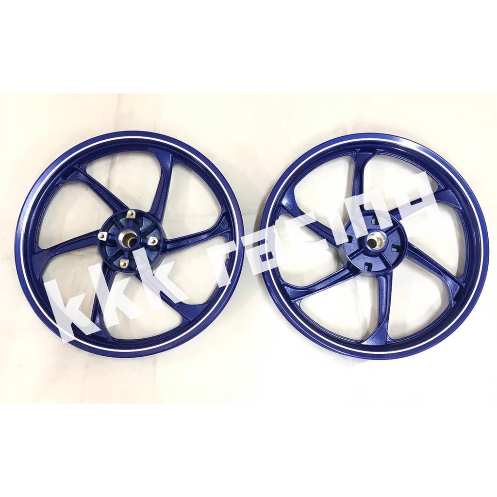YAMAHA Y125Z Y125ZR SPORS RIM 100 ORIGINAL HLY ( Biru GP ) Shopee Malaysia