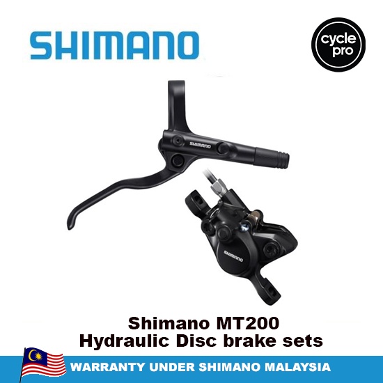 Shimano Brake MT200 Mountain Bike Hydraulic Brake Disc Set in box