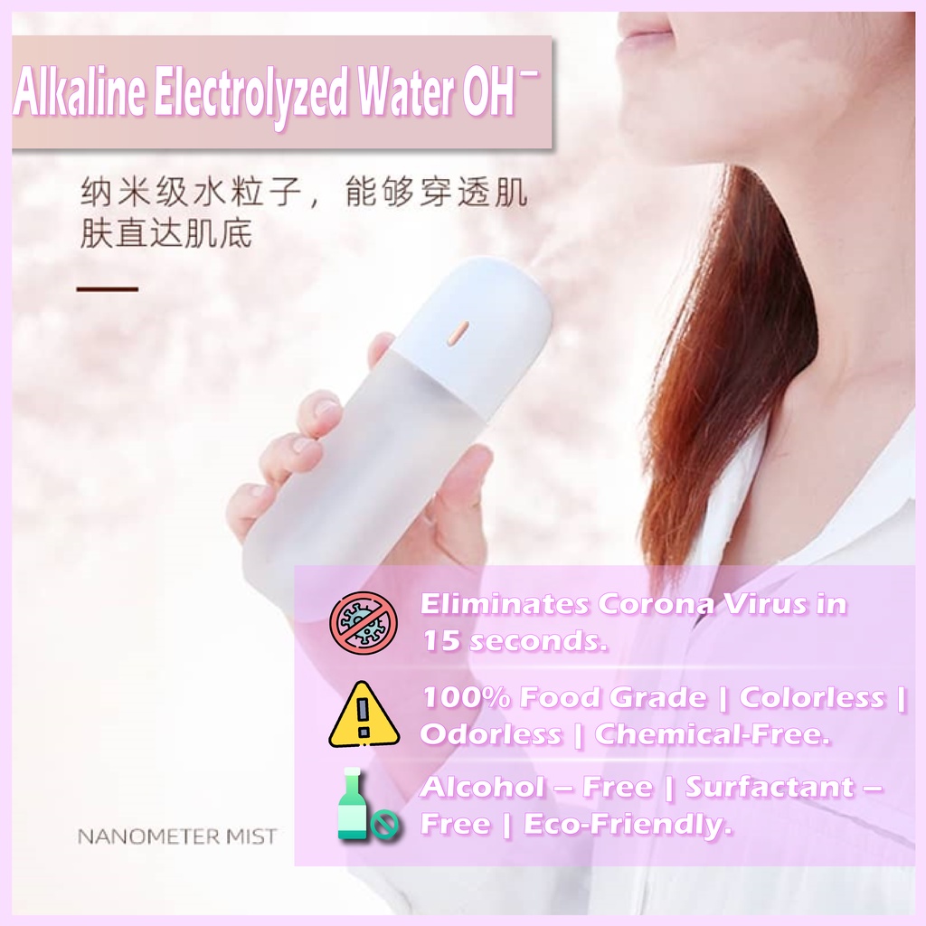 ⚠️STARTER KIT⚠️ 300 ml Alkaline Electrolyzed Water OH¯ + FREE