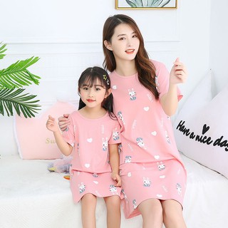 Ready stock Anak  perempuan  baju  tidur besar putri piyama 