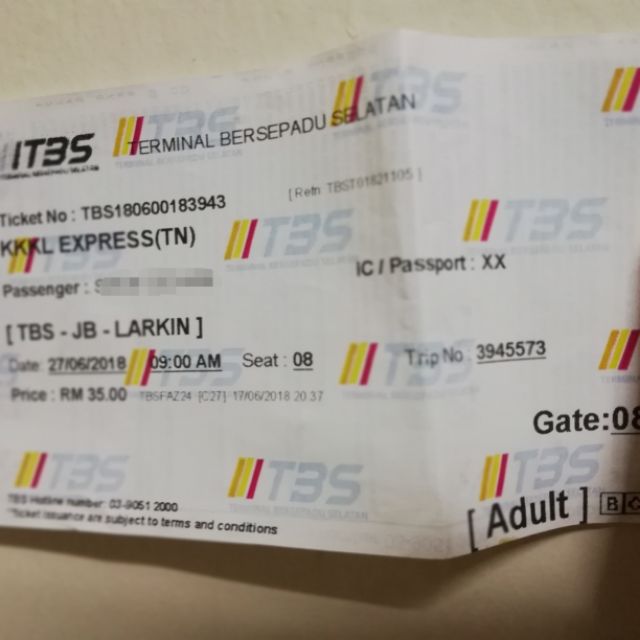 Malaysia bus ticket Malaysia Bus