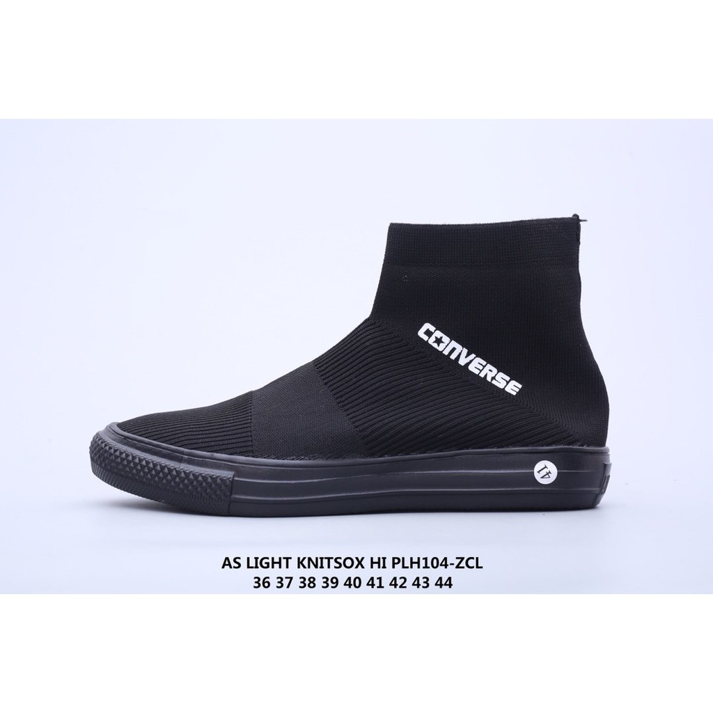 converse all star light knit sock