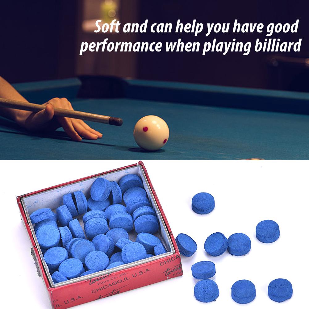 Reliable Multi High Quality 50pcs Billiard Pool Snooker Stick Pole Cue Tip 10mm Box - Image 4