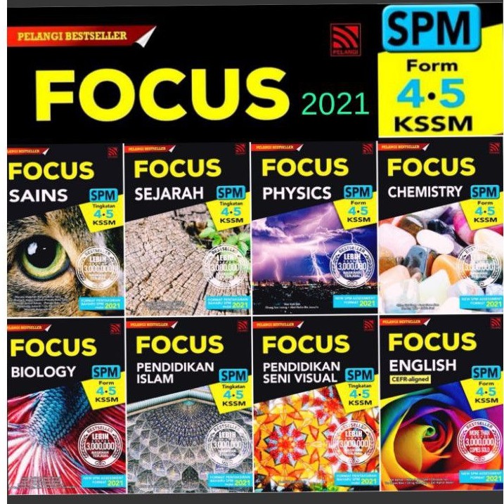 Success Focus Spm 2021 Pelangi Buku Rujukan Shopee Malaysia