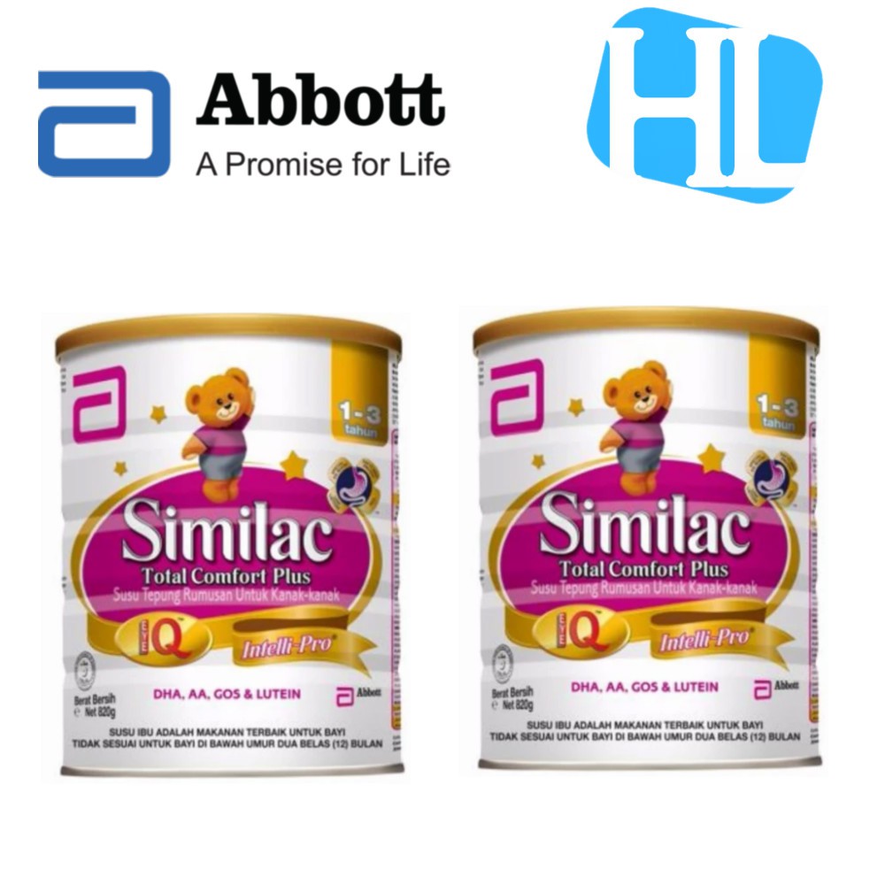 Similac Total Comfort Plus 820g X 2 Shopee Malaysia